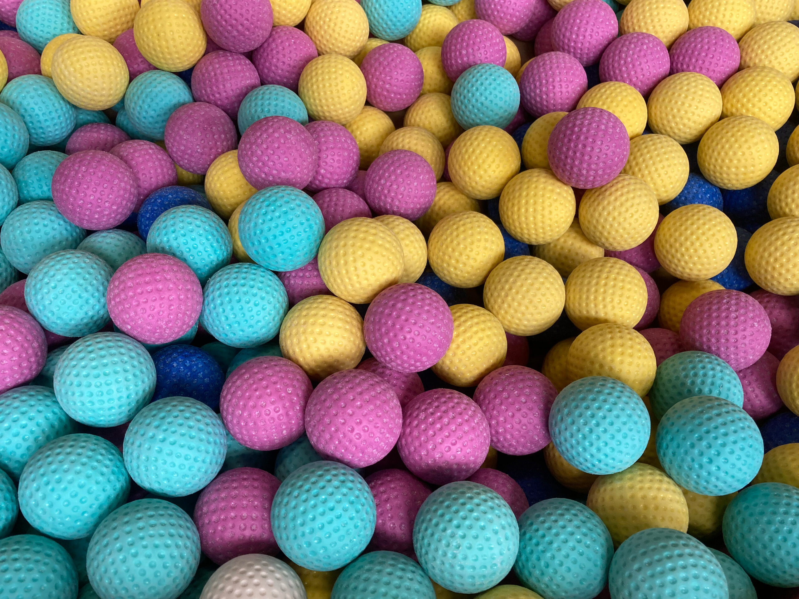 Midgetgolfballen Heesters Kunstgras diverse kleuren