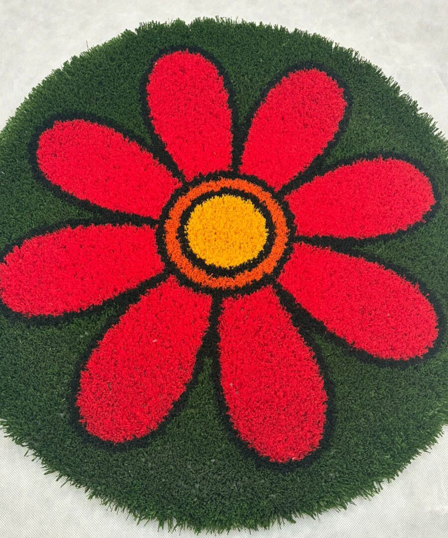 Kunstgras figuren van Heesters Kunstgras, Bloem